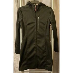 Mondetta‎ Women's Black Hooded Long Sleeve Full Zip Jacket SMALL